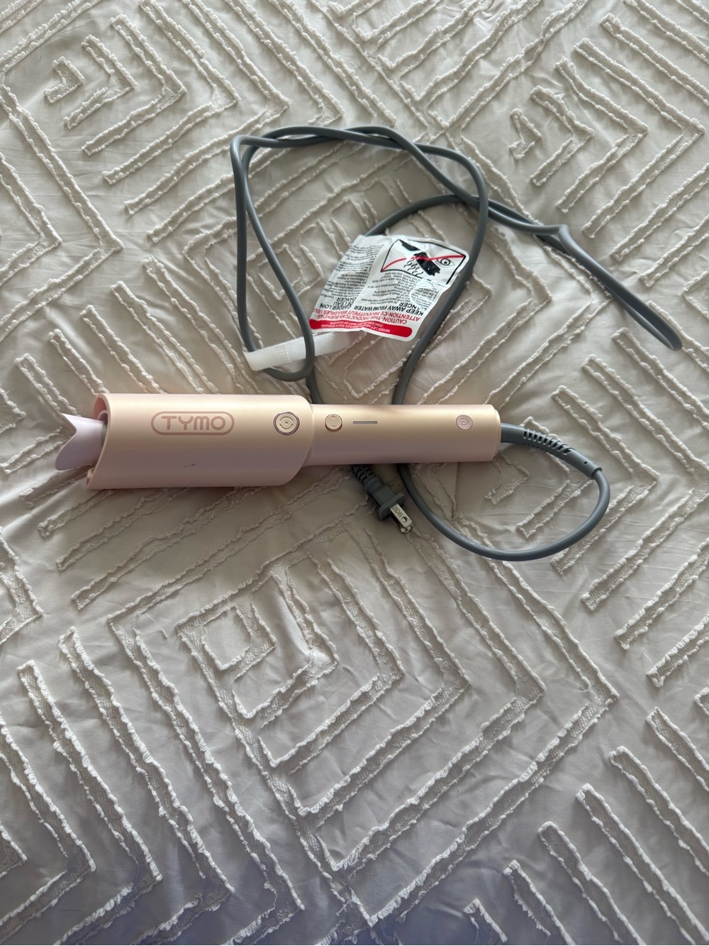 TYMO Pink Automatic Hair Curler - Sleek Easy Styling